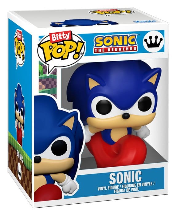 Sonic: POP Bitty 4er Set Sonic/Amy/Tails/Knuckles Sonic, Vinylfigur, Figur, Blau, Hose Rot