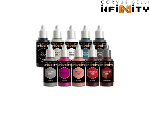Infinity: Combined Army - Paint Set Harbinger Paramedic exclusive