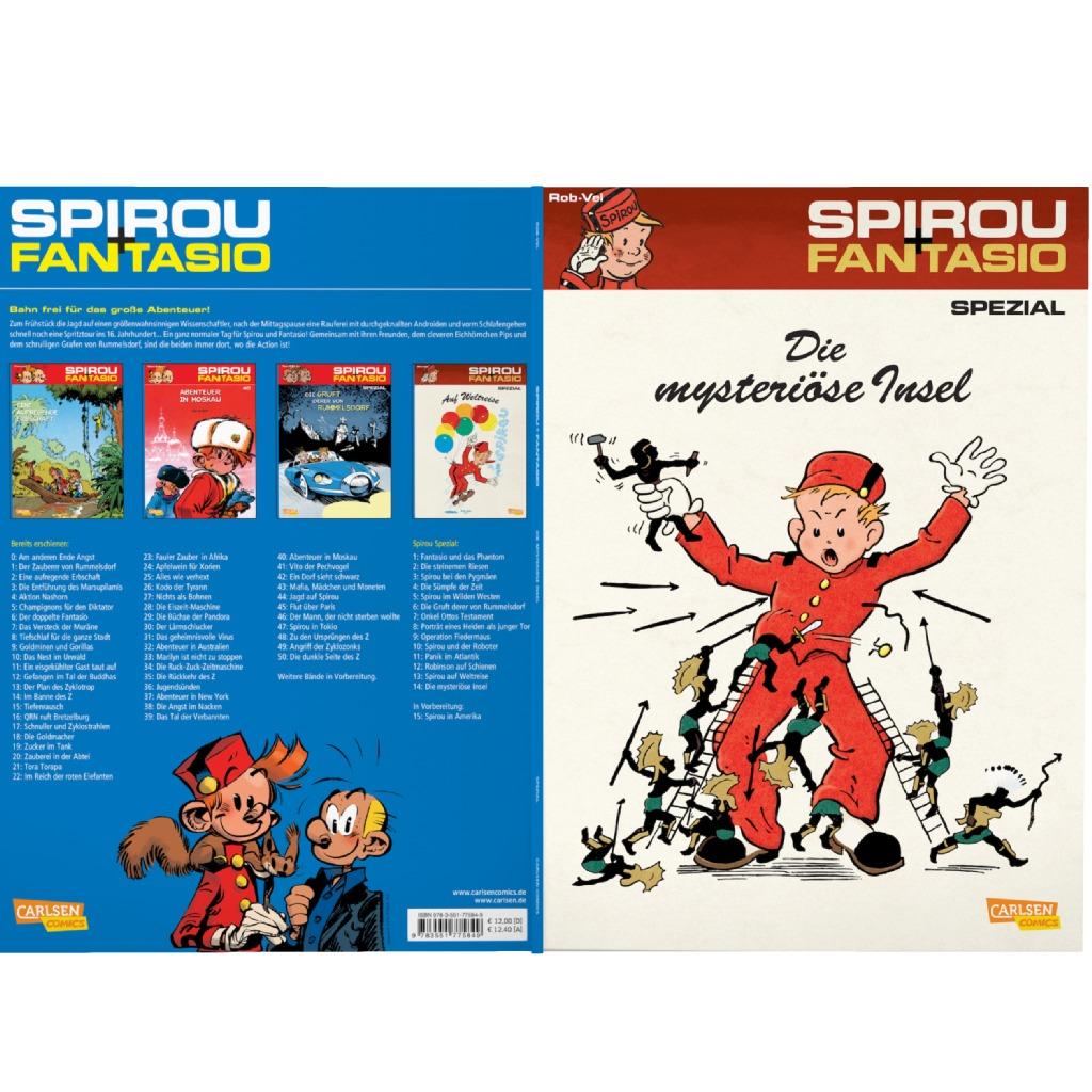Spirou & Fantasio Spezial Bd.14: Die mysteriöse Insel