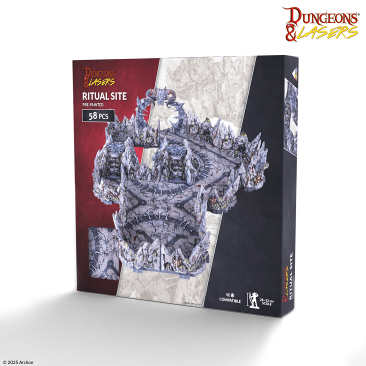 Dungeons & Lasers: Ritual Site Prepainted Dungeons & Lasers: Ritual Site Prepainted