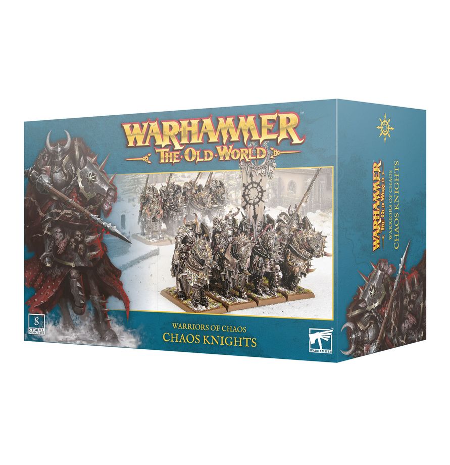 Warhammer: The Old World Warriors of Chaos - Chaos Knights Miniatur, Warhammer, Chaos Knights, Miniaturen, Chaosritter