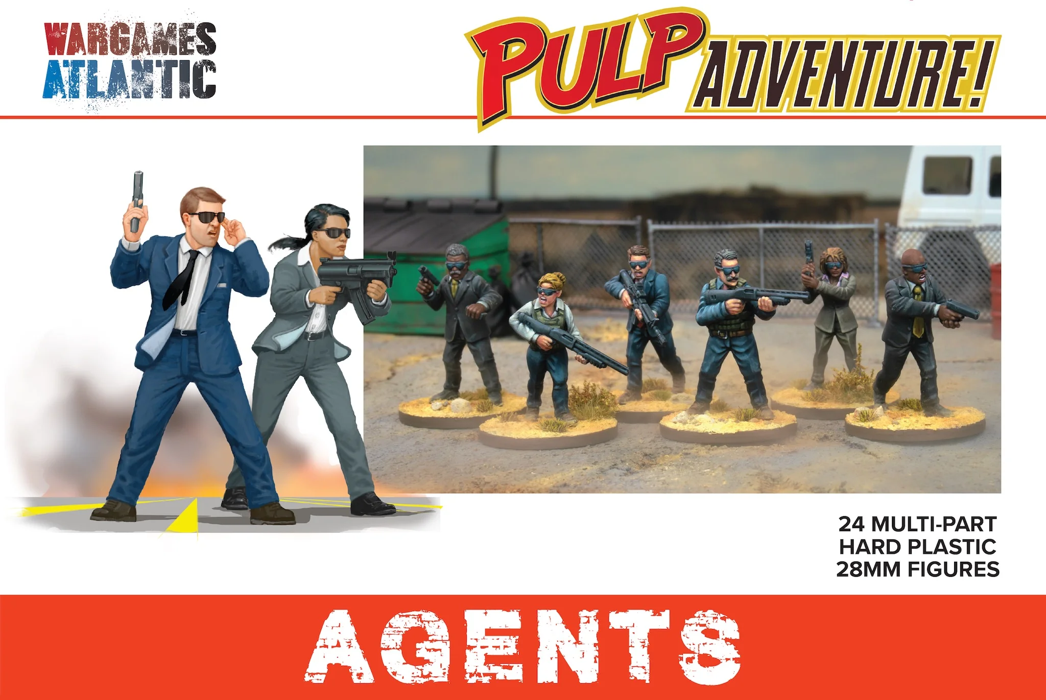Wargames Atlantic: Pulp Adventure! - Agents