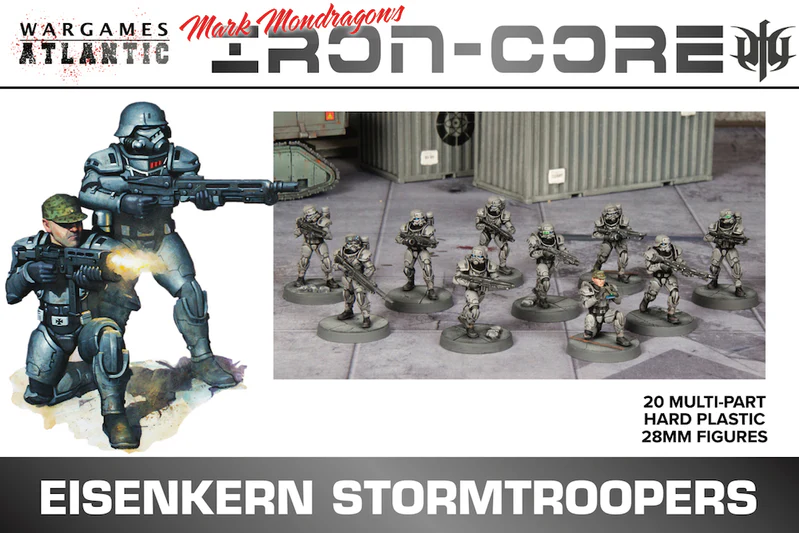 Wargames Atlantic: Eisenkern Stormtroopers Wargames Atlantic: Eisenkern Stormtroopers