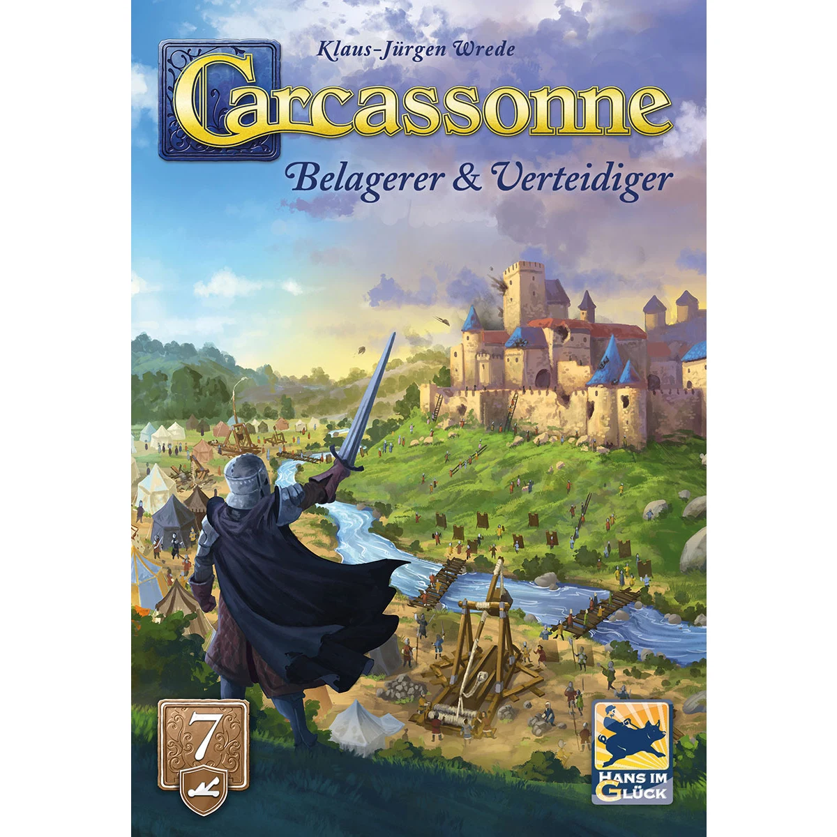 Carcassonne V3.0: Belagerer & Verteidiger (Erweiterung 7)