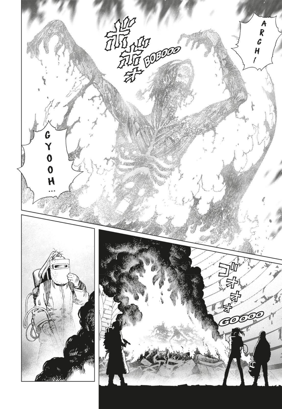 Battle Angel Alita: Last Order Perfect Edition Bd.7 Monster, Explosion, Rauch, Figur, Szenen