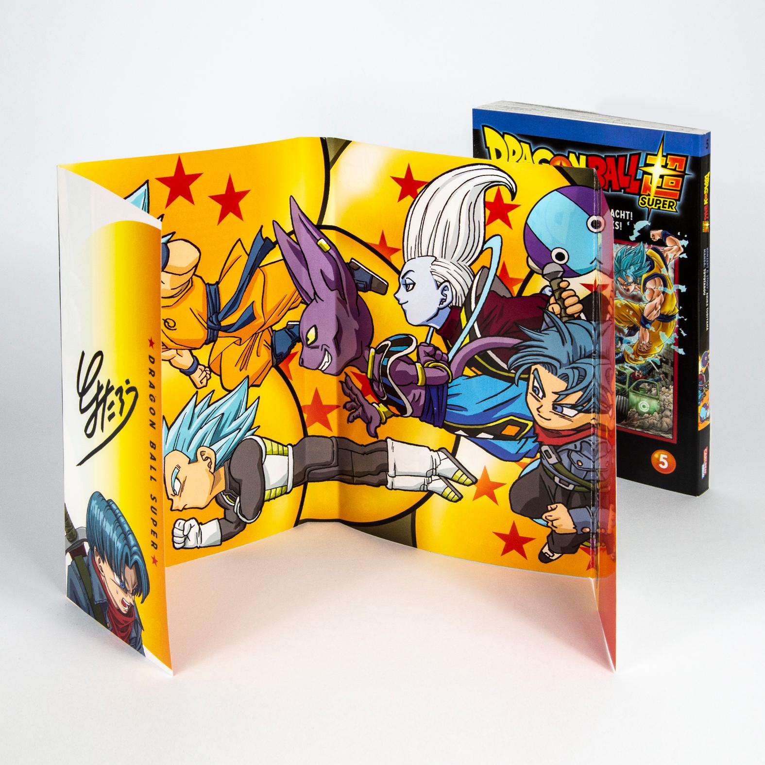 Dragon Ball Super Bd.1-5 Sammelschuber Dragon Ball Super Bd.1-5 Sammelschuber