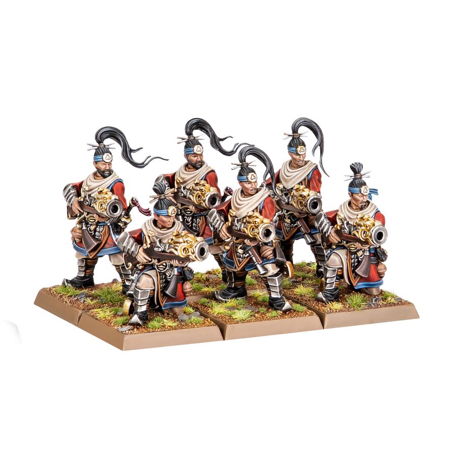 Miniaturen, Krieger, Riflemen, Basisbases, Fantasy-Miniaturen
