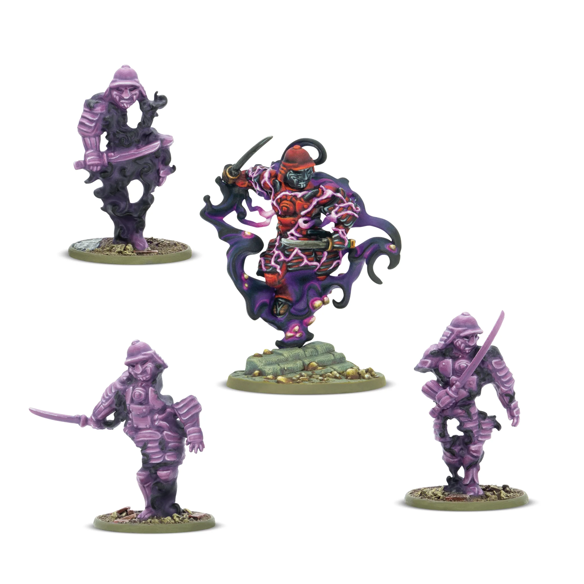 Miniatur, Miniaturfigur, Lila, Schwert, Dämon