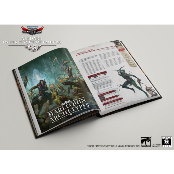 Warhammer 40K RPG: Wrath & Glory - Aeldari, Inheritance of Embers Warhammer 40K RPG: Wrath & Glory - Aeldari, Inheritance of Embers