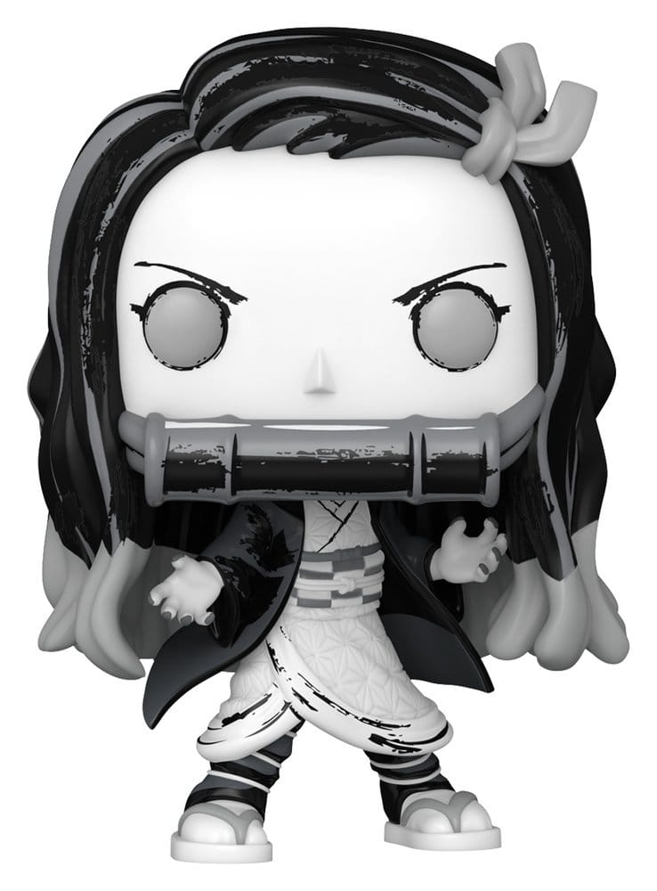 Demon Slayer: POP Nezuko Kamado b/w (2191) Funko, Figur, Kämpfer, Kimono, Schwertreiniger