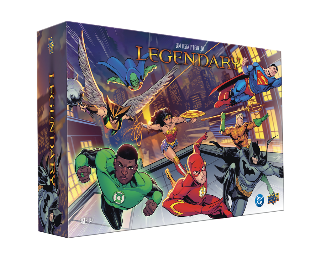 Comic, Superhelden, Brettspiel, DC, Kunstwerk