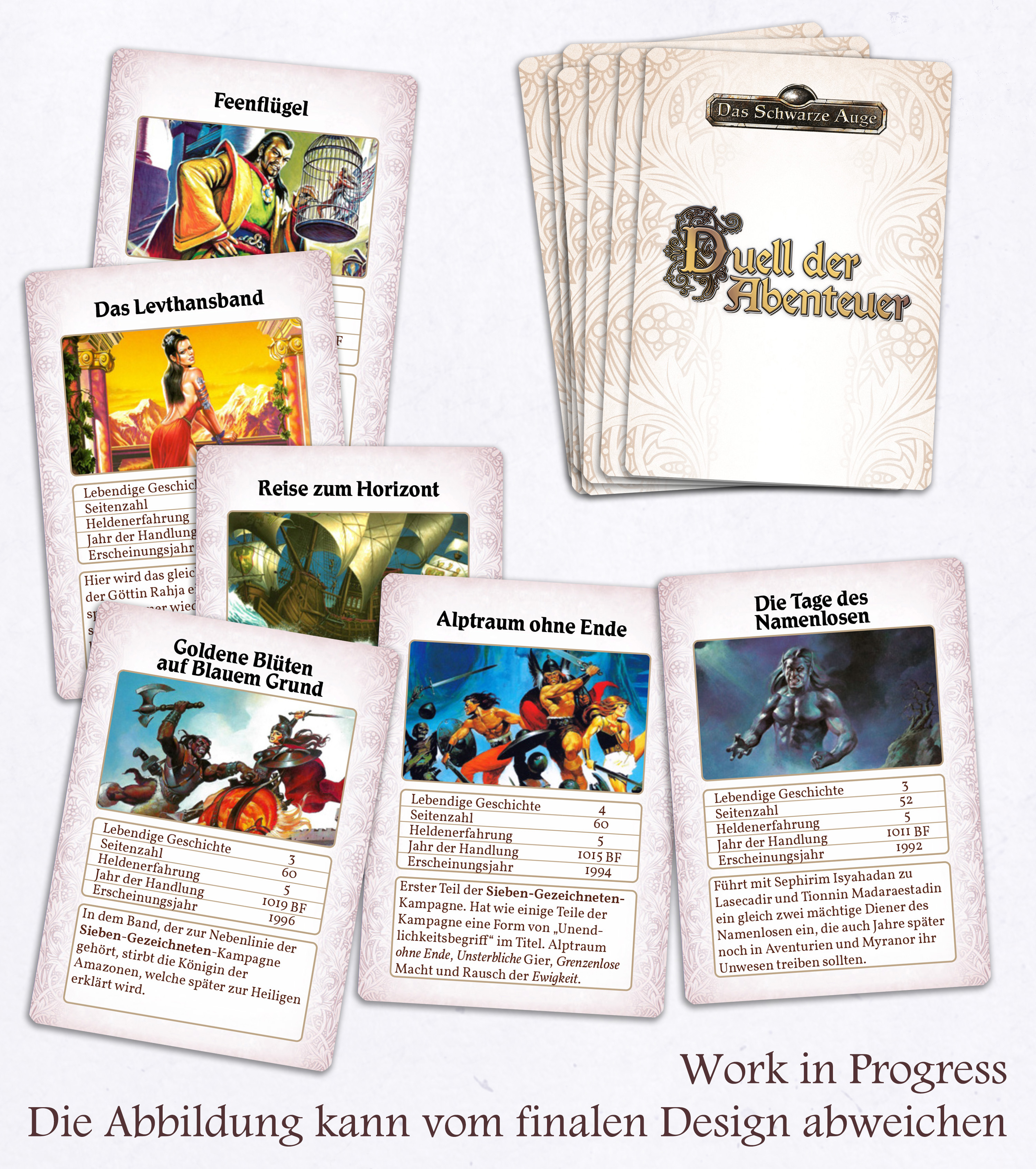 Karten, Abenteuer, Deck, Spielkarten, Prop Karten