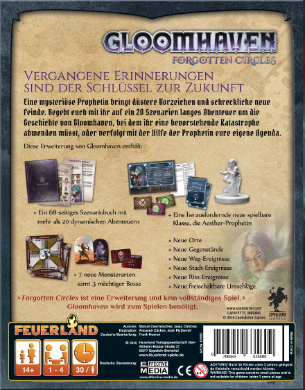 Gloomhaven dt.: Forgotten Circles Gloomhaven dt.: Forgotten Circles