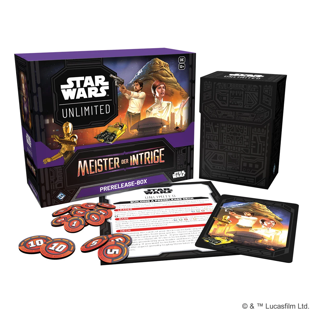 Star Wars Unlimited CCG dt.: Meister der Intrige Prerelease-Box