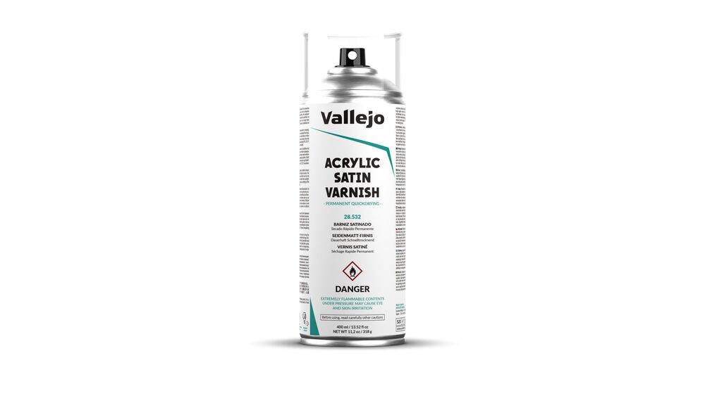 acrylspray, Satin-Lack, Lackspray, Farbzubehör, Vallejo Spray