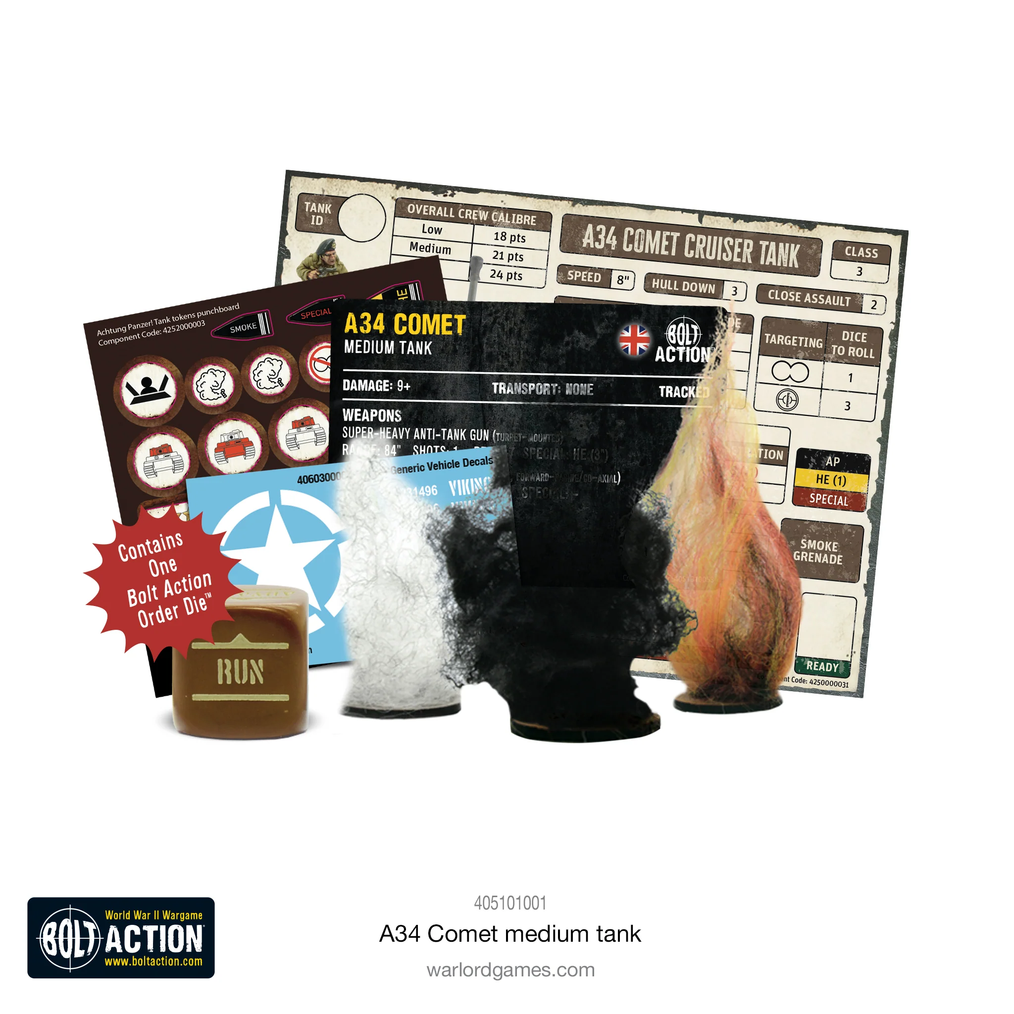 Bolt Action: British - A34 Comet Medium Tank Bolt Action: British - A34 Comet Medium Tank