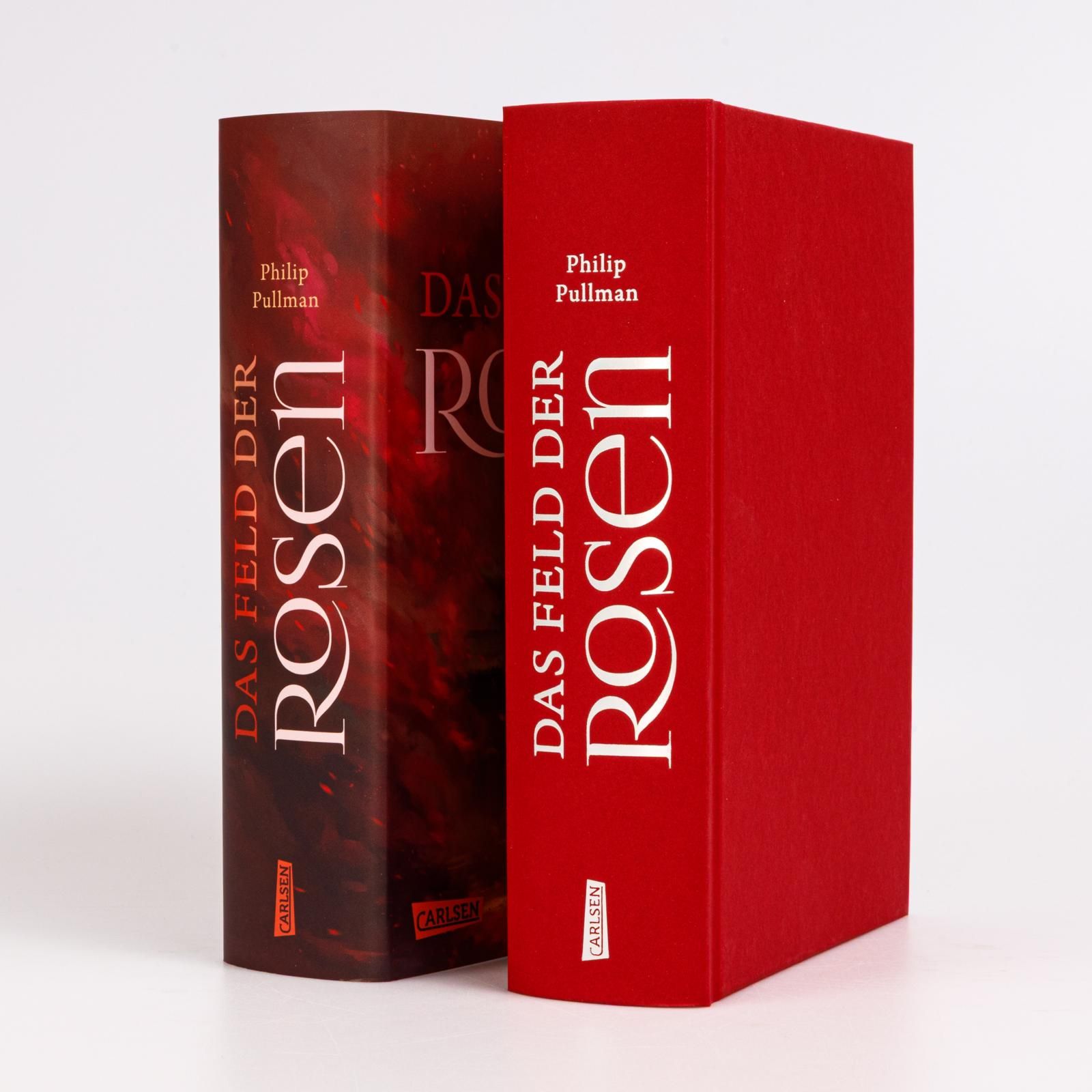 His Dark Materials Bd.5: Das Feld der Rosen HC Hardcover, Buch, Rot, Rotes Buchset, Das Feld Der Rose