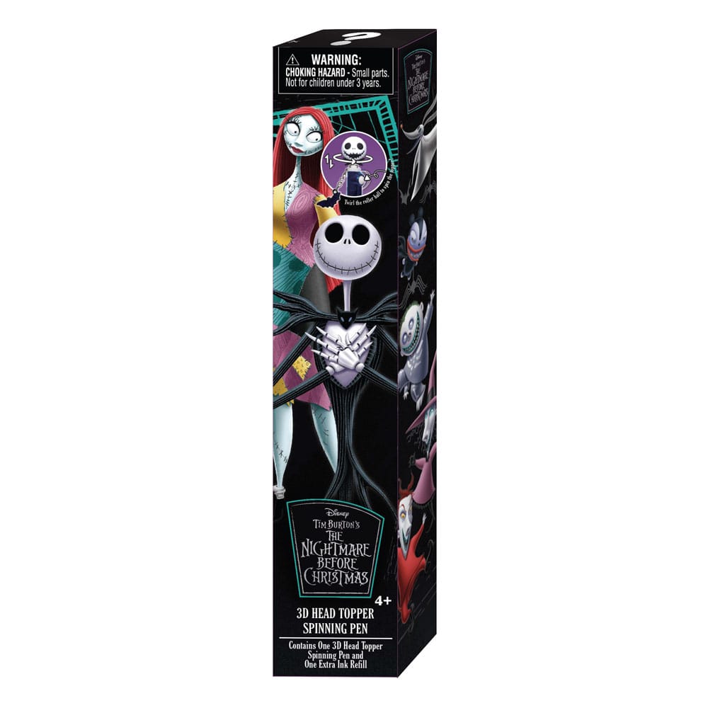 Nightmare Before Christmas: Stift mit drehendem Topper Nightmare Before Christmas: Stift mit drehendem Topper