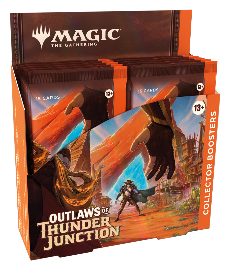 Magic CCG: Outlaws of Thunder Junction Collector Booster Display