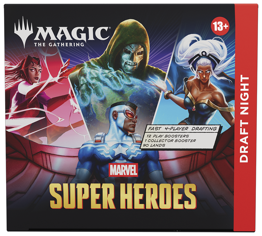 Magic CCG: Marvel Super Heroes Draft Night Magie, The Gathering, Kartenspiel, Super Heroes, Draft Night