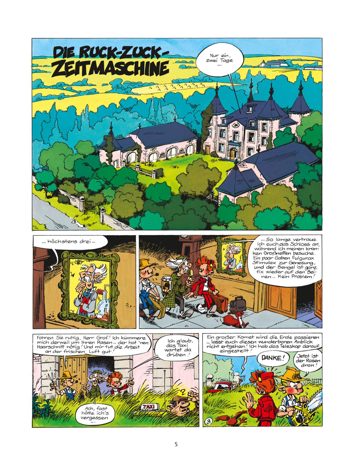 Spirou & Fantasio Bd.34: Die Ruck-Zuck-Zeitmaschine (Neuausgabe) Spirou & Fantasio Bd.34: Die Ruck-Zuck-Zeitmaschine (Neuausgabe)