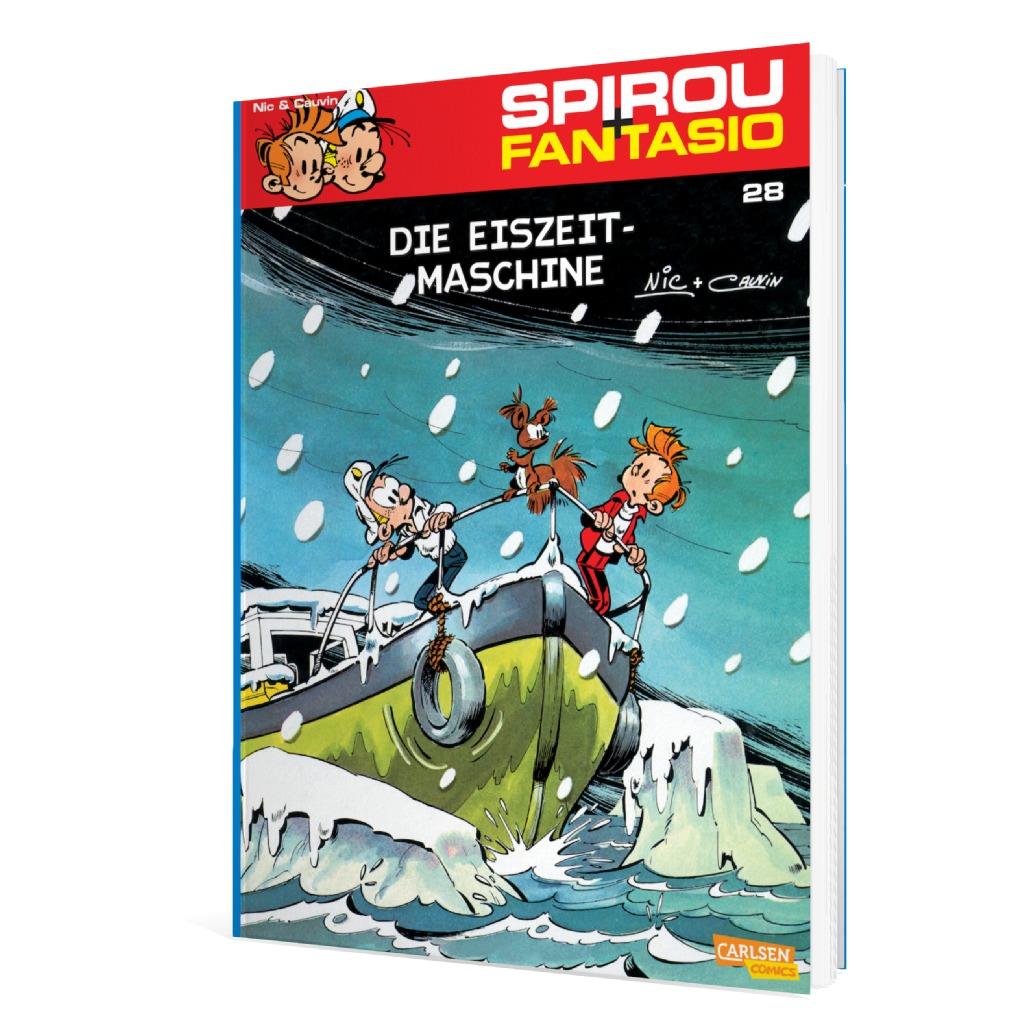 Spirou & Fantasio Bd.28: Die Eiszeit-Maschine (Neuausgabe)