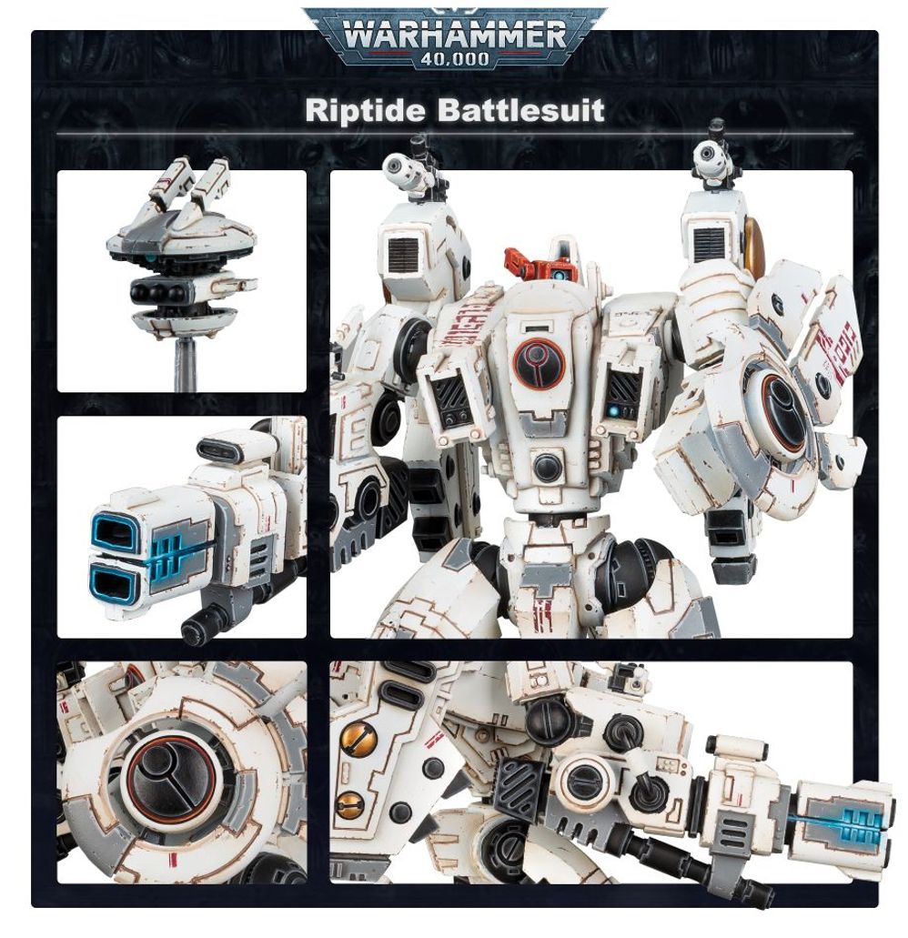 Warhammer 40K: Tau - XV104 Riptide Battlesuit