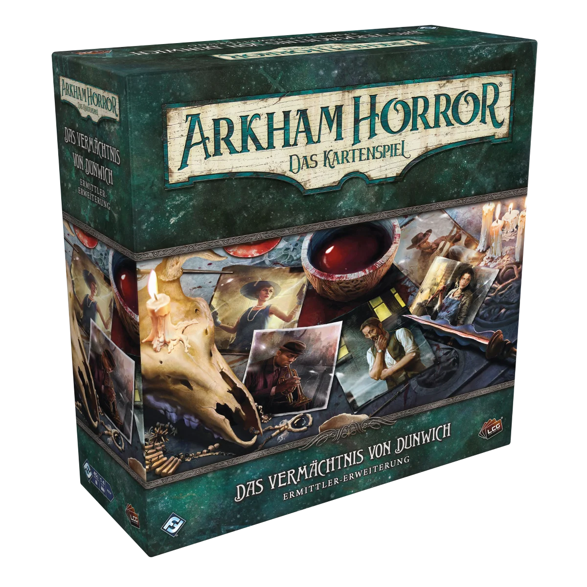 Arkham Horror LCG dt.: Das Vermächtnis von Dunwich Ermittler-Erweiterung