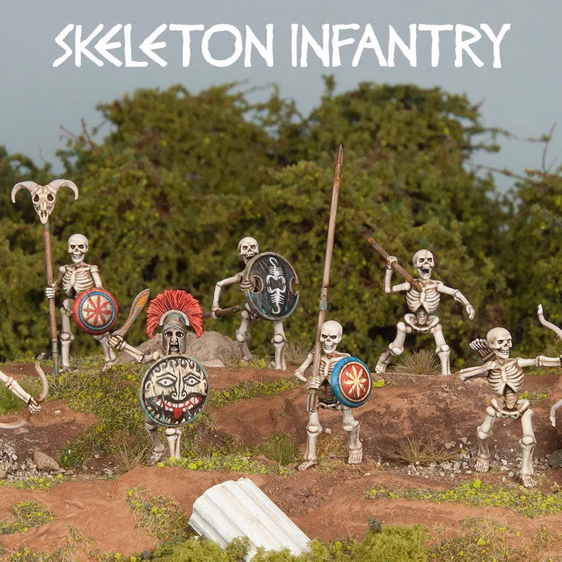Wargames Atlantic: Classic Fantasy - Skeleton Warriors