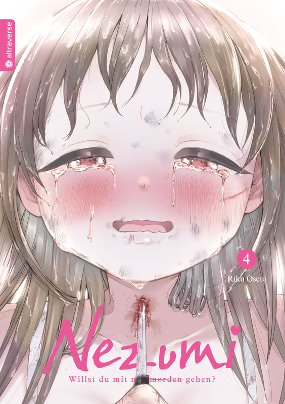 Nezumi - Willst du mit mir morden gehen Bd.4 manga, cover, illustration, girl, tears