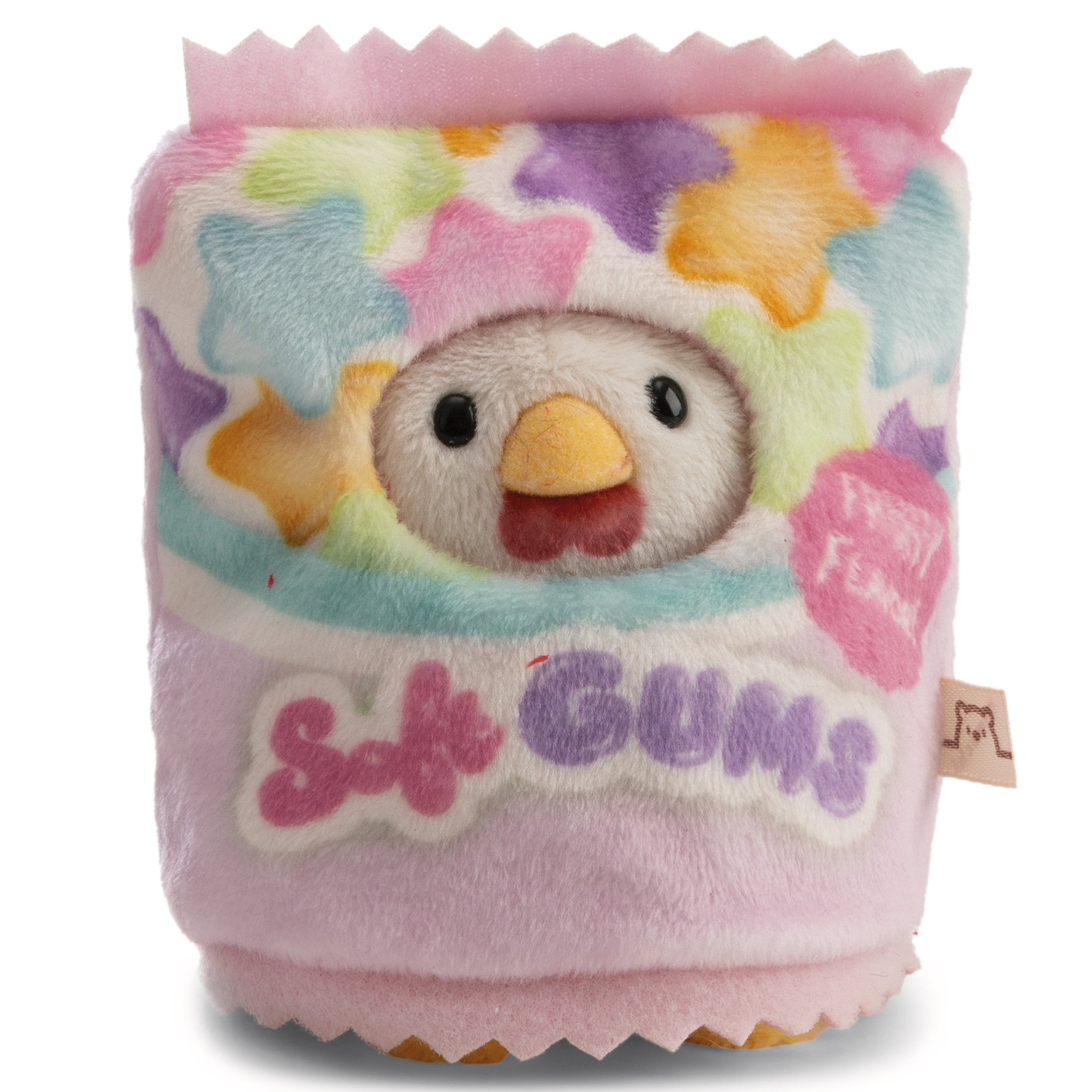 My Mochi: Plüsch Hahn Keko in Softgummitüte-Kostüm (Crackle) 3in1 8cm Plüsch, Stofftier, Kuscheltier, Soft Toy