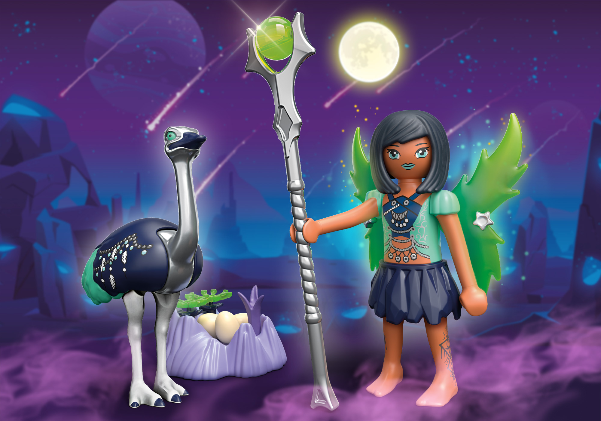 Playmobil: Adventures of Ayuma - Moon Fairy mit Seelentier