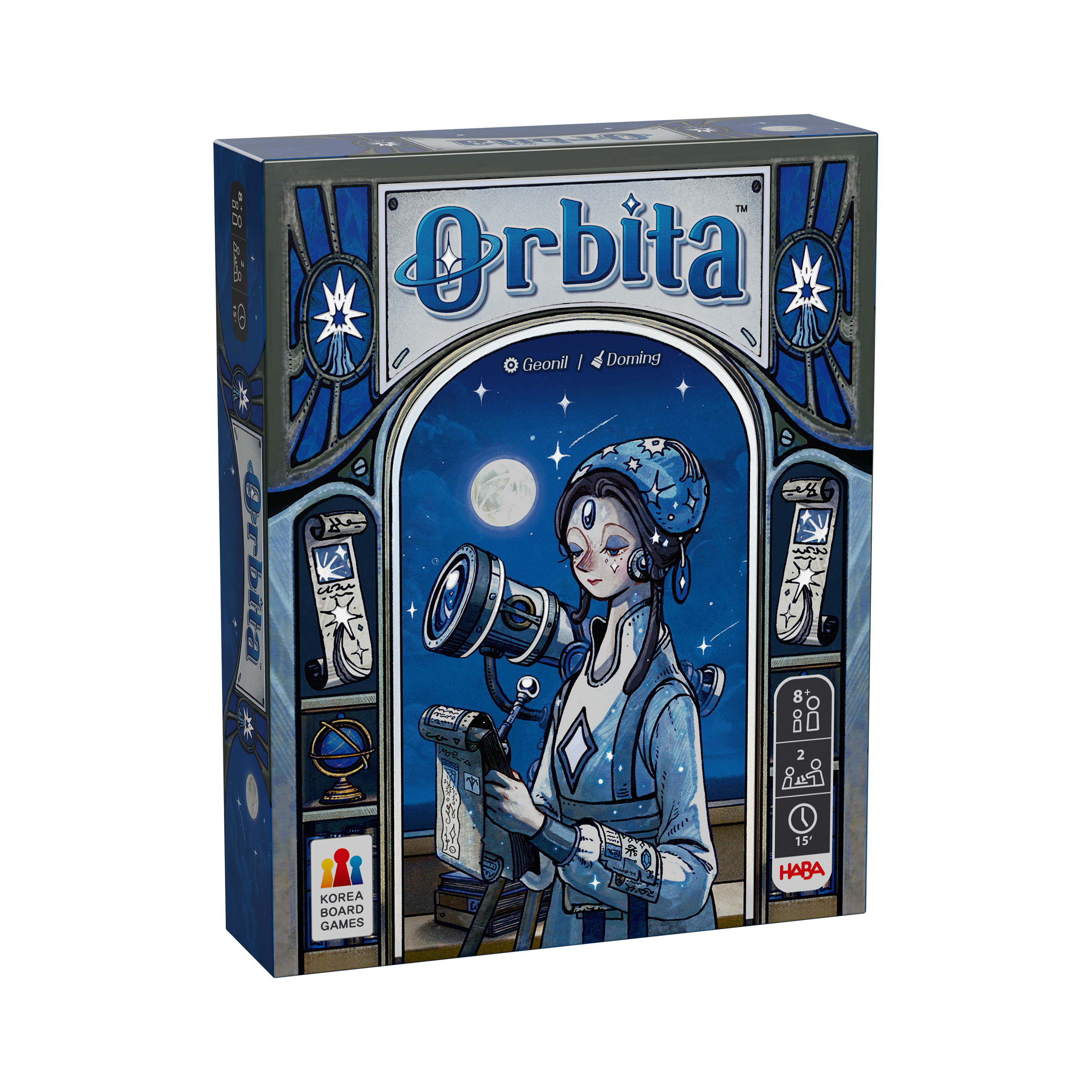 Orbita Orbitsla, Astronaut, Brettspiel, Kartenlos, Korean board game