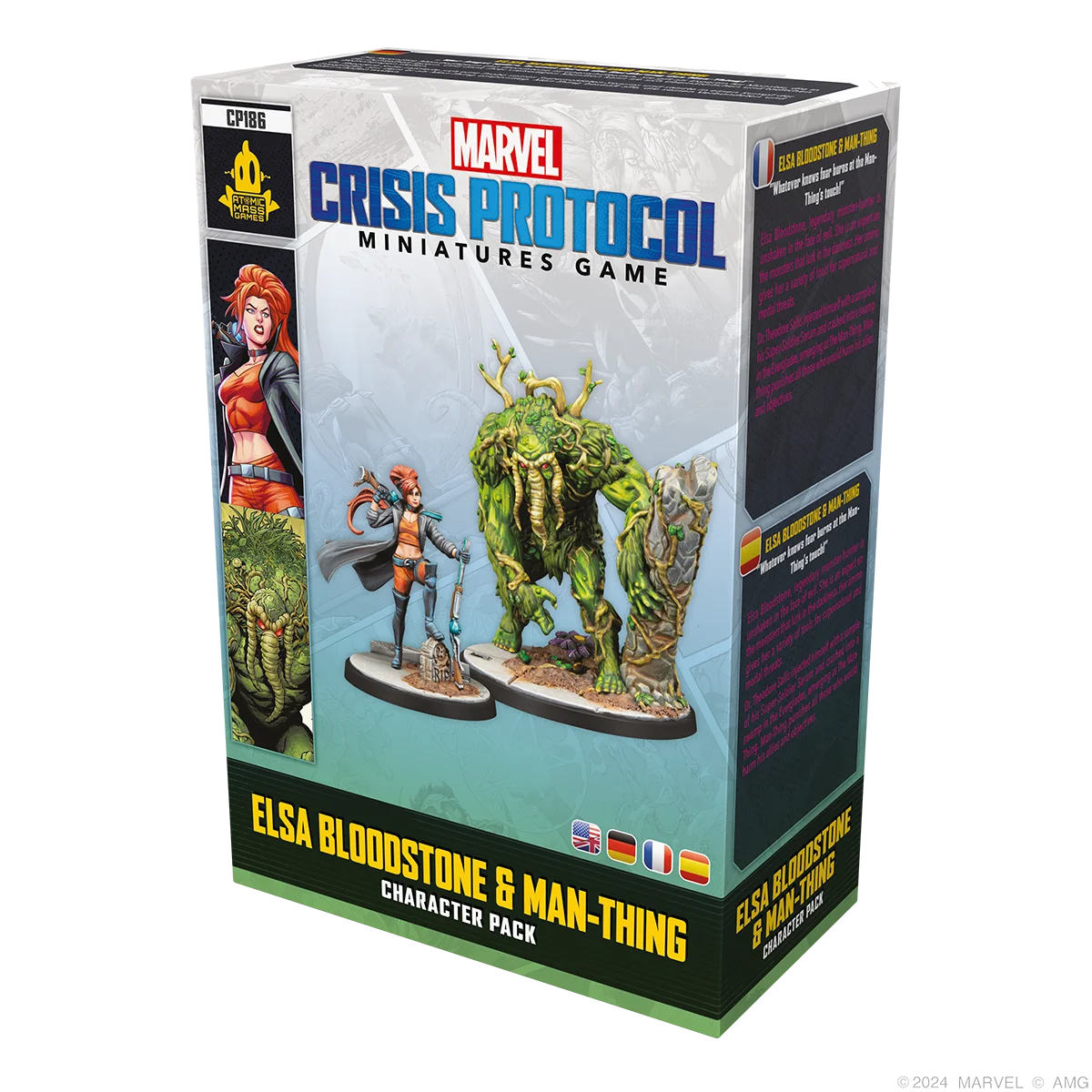Marvel Crisis Protocol: Elsa Bloodstone & Man-Thing Marvel Crisis Protocol: Elsa Bloodstone & Man-Thing