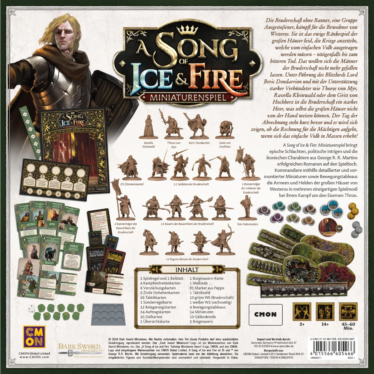 Song of Ice & Fire: Miniaturenspiel - Brotherhood without Banners Starter Set dt. Song of Ice & Fire: Miniaturenspiel - Brotherhood without Banners Starter Set dt.