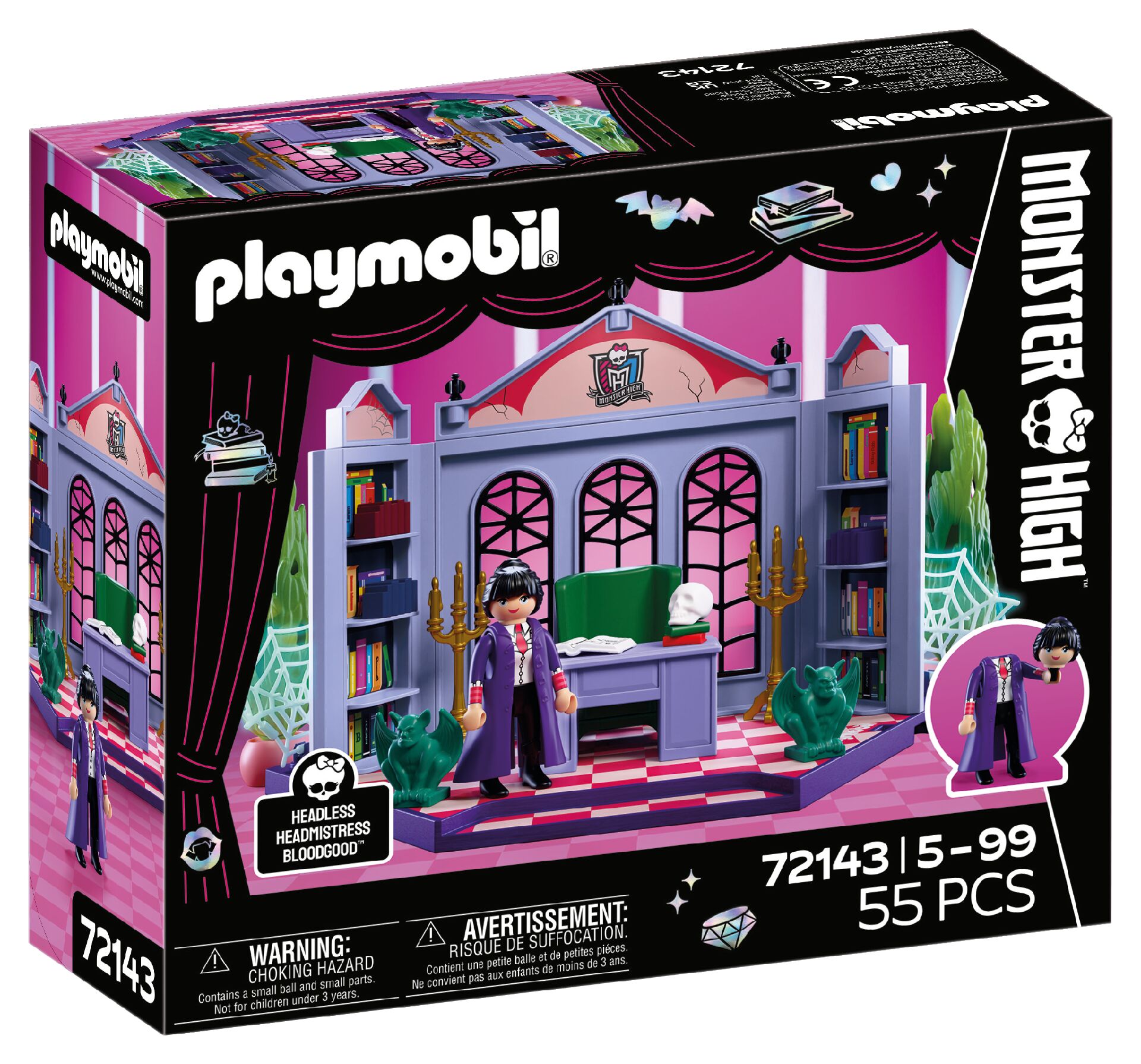 Lego, Playset, Monsterr High, Haunted mansion, 55 pieces
