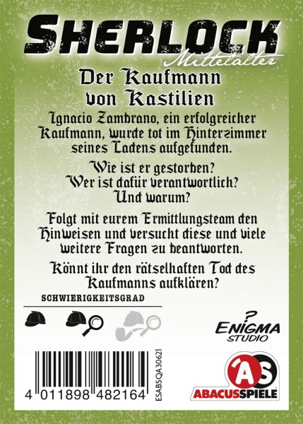 Sherlock Mittelalter: Der Kaufmann von Kastilien