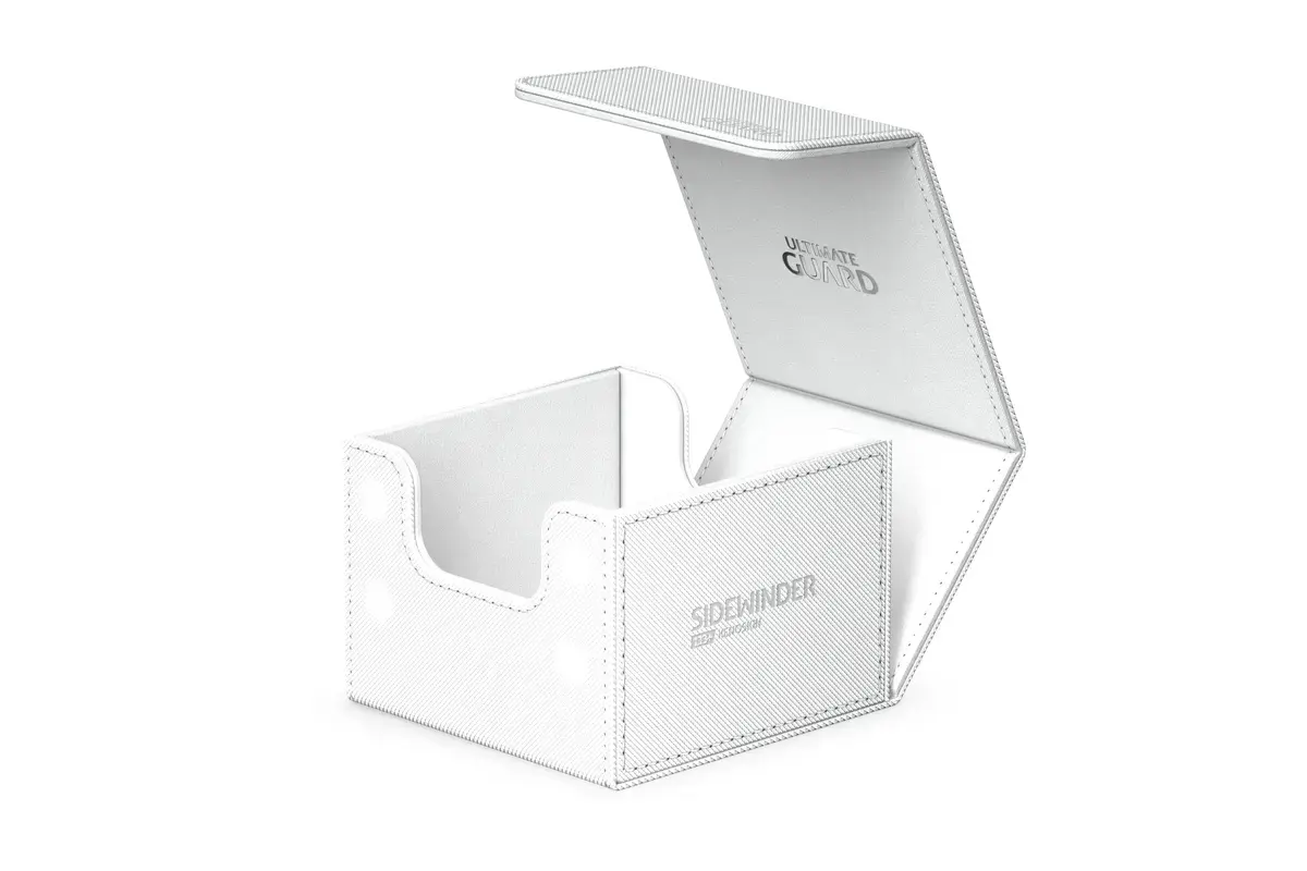 Ultimate Guard: Deckbox Sidewinder 133+ Xenoskin Monocolor Weiß