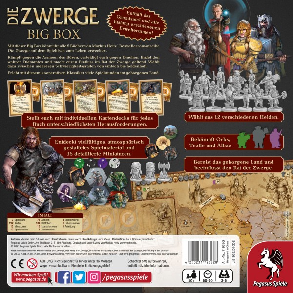 Die Zwerge Spiel - Big Box Die Zwerge Spiel - Big Box
