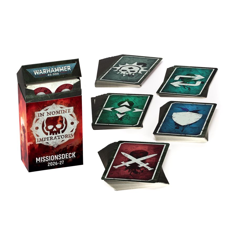 Warhammer 40K: Chapter Approved Mission Deck dt. Warhammer 40K: Chapter Approved Mission Deck dt.