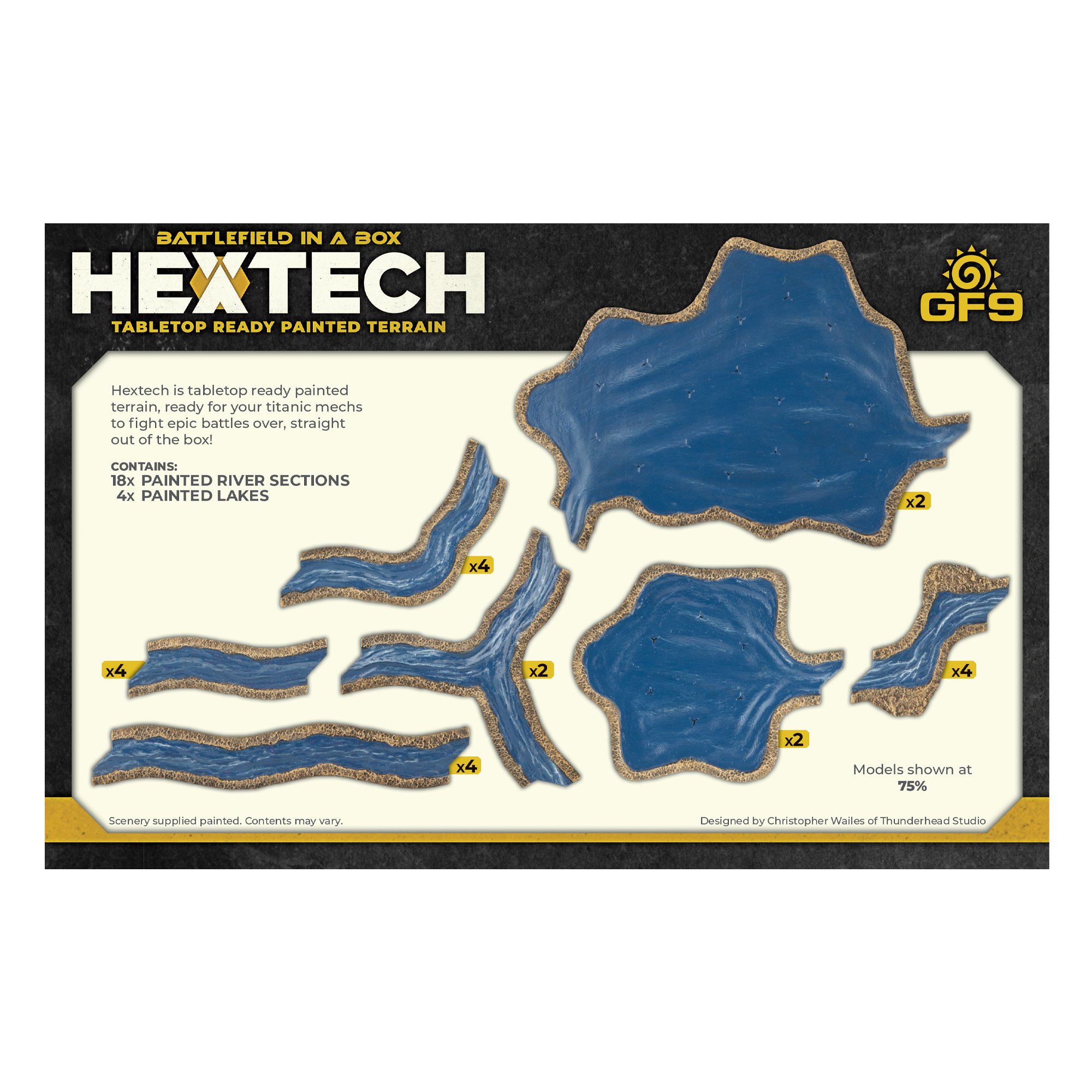 HexTech: Rivers and Lakes