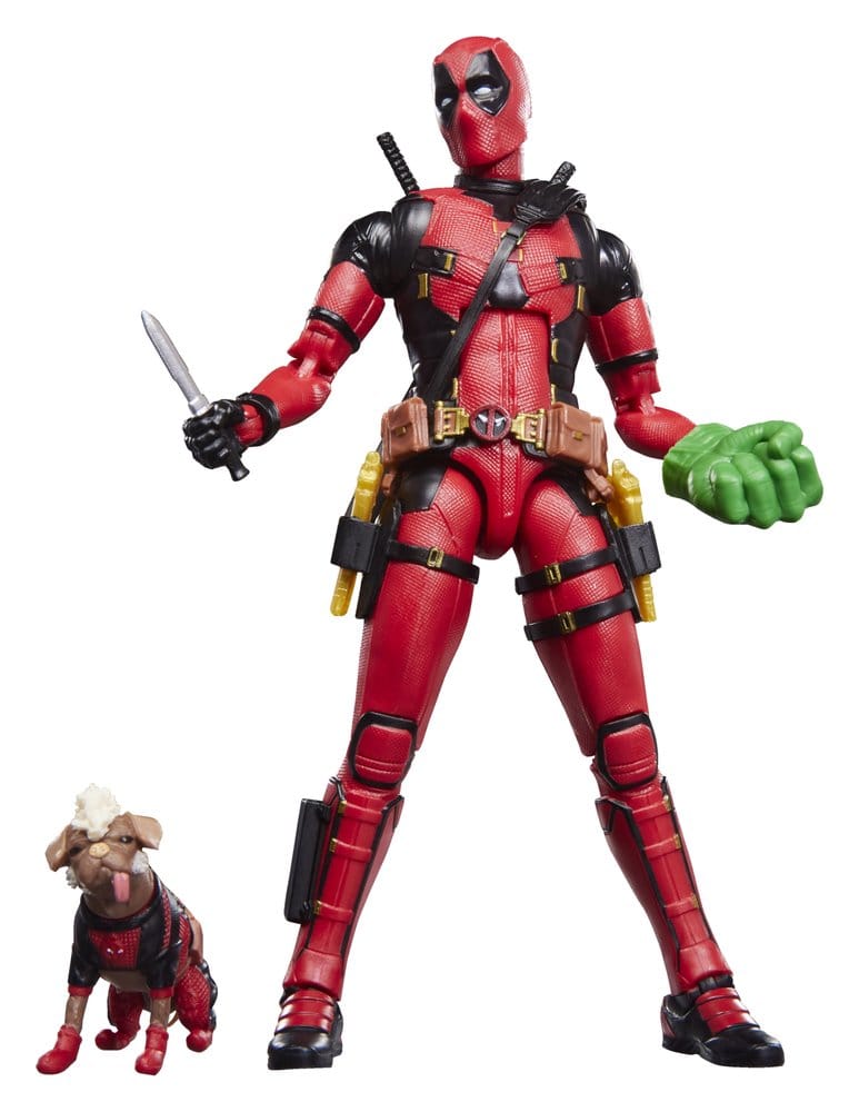 Figur, Deadpool, Kämpfer, Spielzeugfigur, Kunststoff Figur