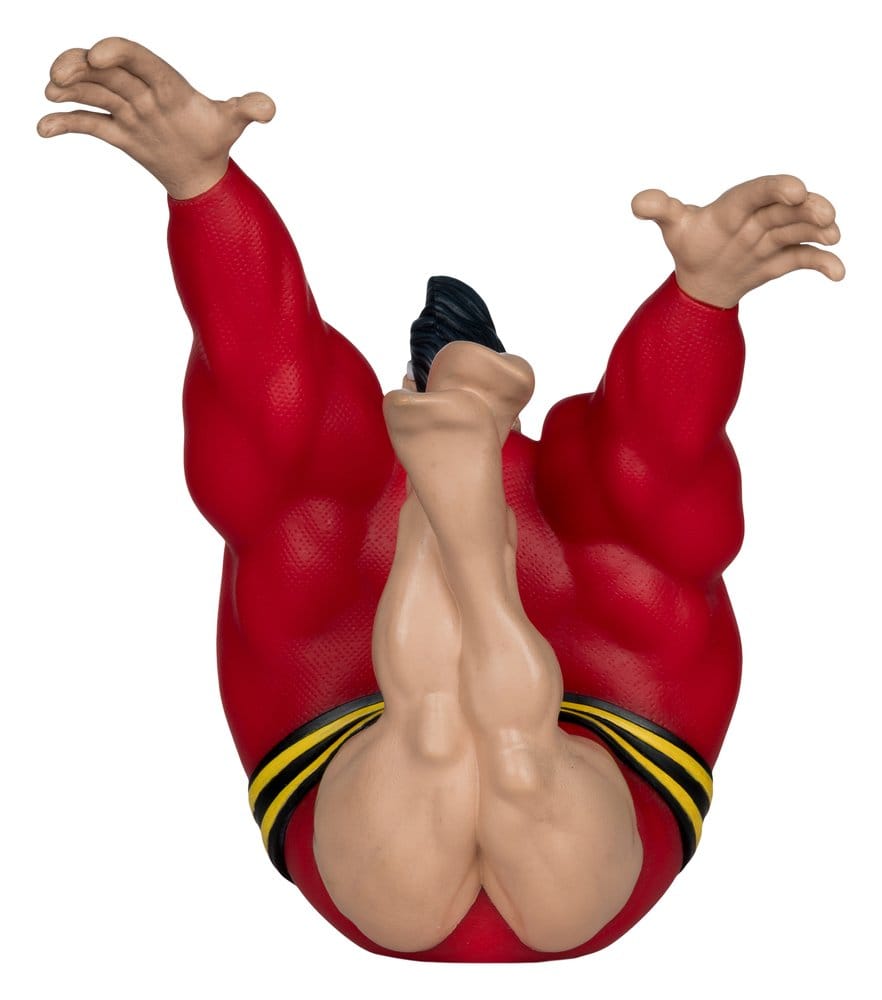 DC Direct Collector Statue: Plastic Man (Limited Edition Todd' Mods) 10cm action figure, muskeln, roter Anzug, beweglich, Figur Unterseite