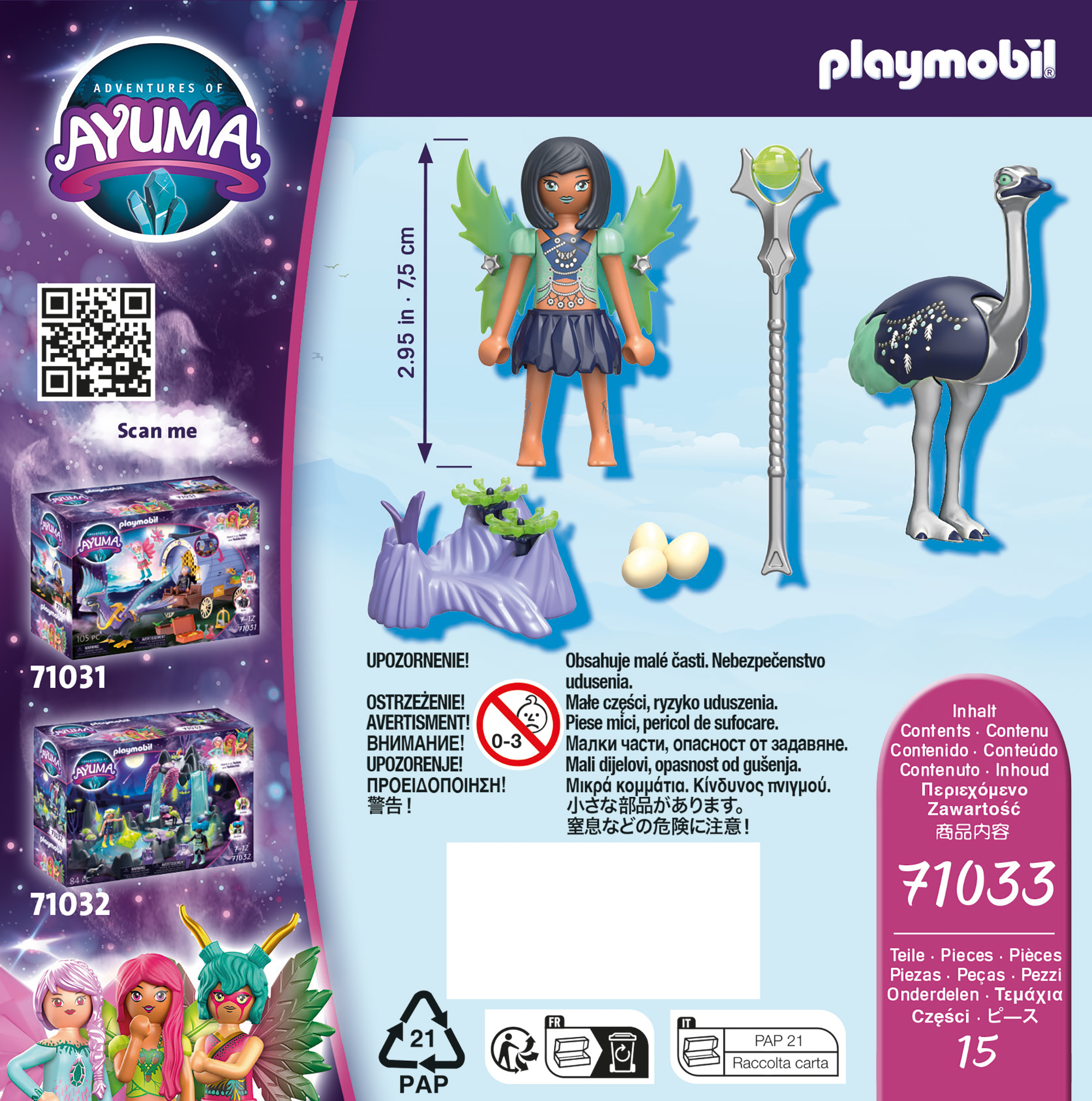 Playmobil: Adventures of Ayuma - Moon Fairy mit Seelentier