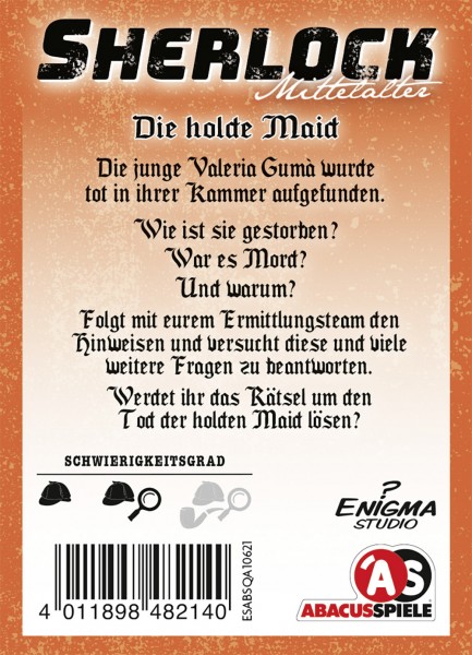 Sherlock Mittelalter: Die holde Maid Sherlock Mittelalter: Die holde Maid