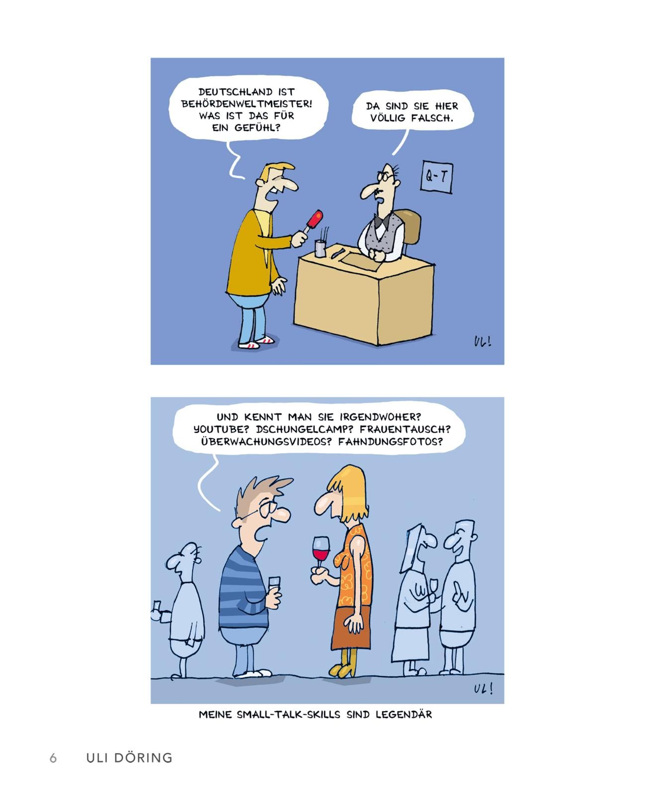 Comic, Cartoon, Dialogue, People, Germany