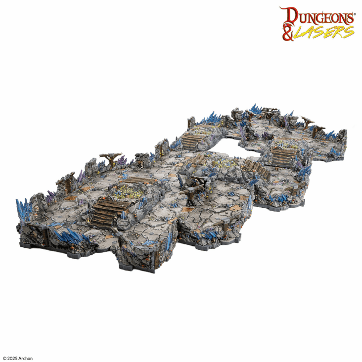 Dungeons & Lasers: Deep Mines Prepainted Dungeons & Lasers: Deep Mines Prepainted