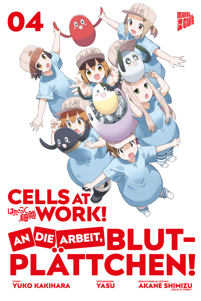 Cells at Work - An die Arbeit, Blutplättchen Bd.4