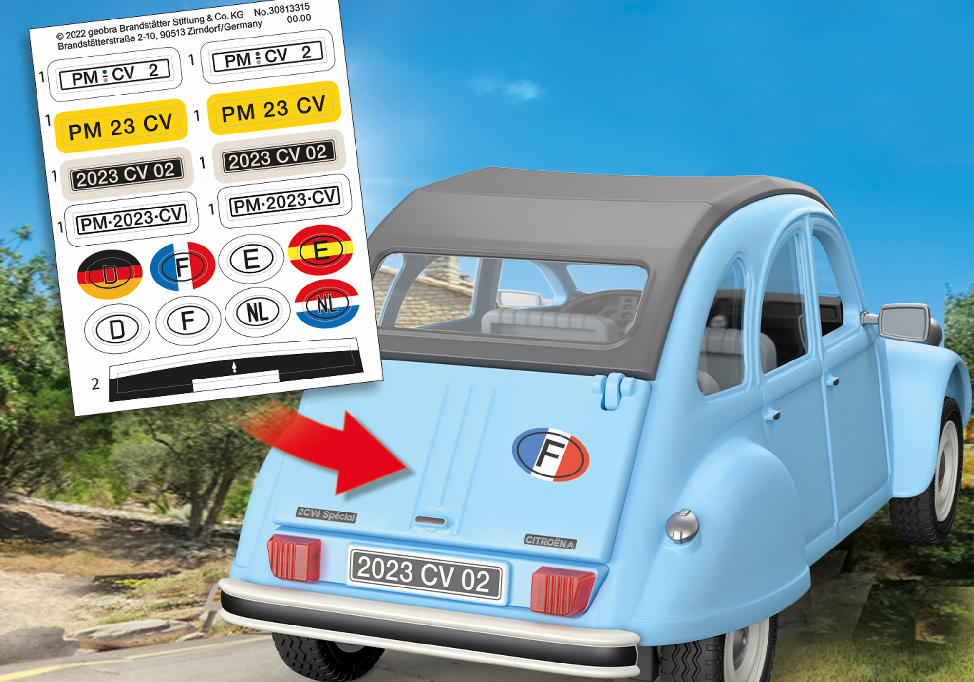 Playmobil: Citroën 2CV Playmobil: Citroën 2CV