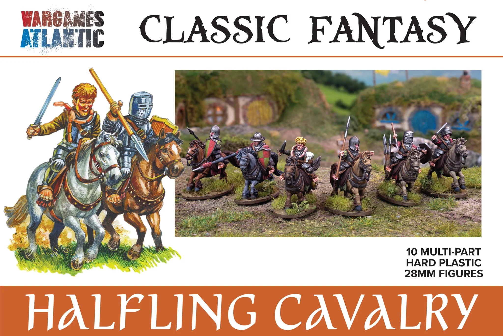 Wargames Atlantic: Classic Fantasy - Halfling Cavalry